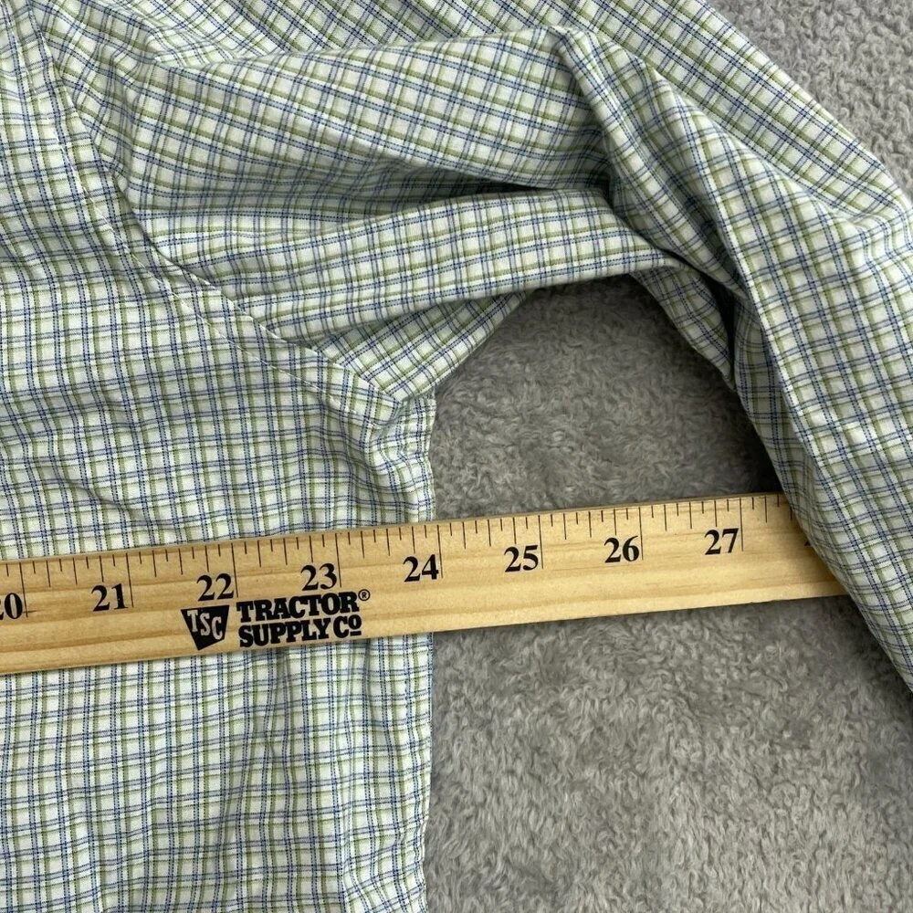 NWOT Banana Republic Men's XL Slim Fit Long Sleeve Button down Shirt Plaid